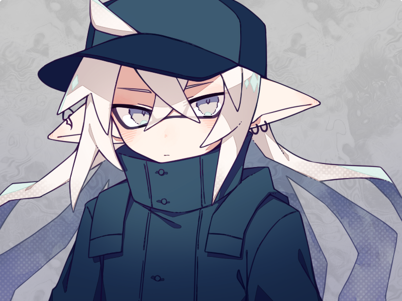 inkling player character and inkling boy (splatoon) drawn by inuowour