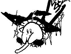 kirisame marisa and kirby (touhou and 1 more) drawn by yoshioka_yoshiko