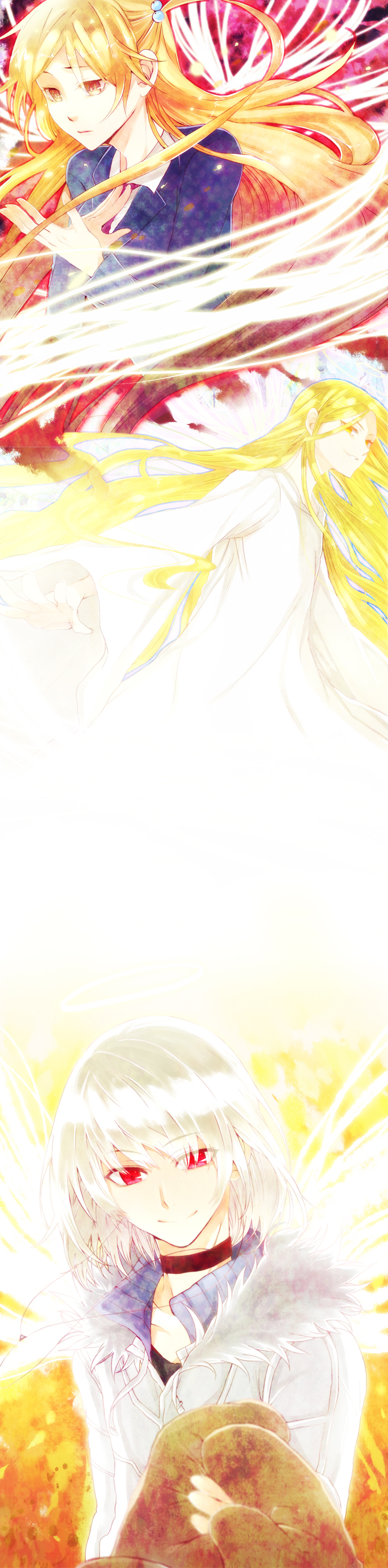 accelerator, last order, kazakiri hyouka, fuse=kazakiri, and aiwass (toaru majutsu no index and 1 more) drawn by gung