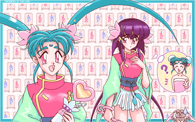 masaki sasami jurai, masaki aeka jurai, ryou-ouki, and pretty sammy (tenchi muyou! and 1 more) drawn by two_(fishtail_wind_2)