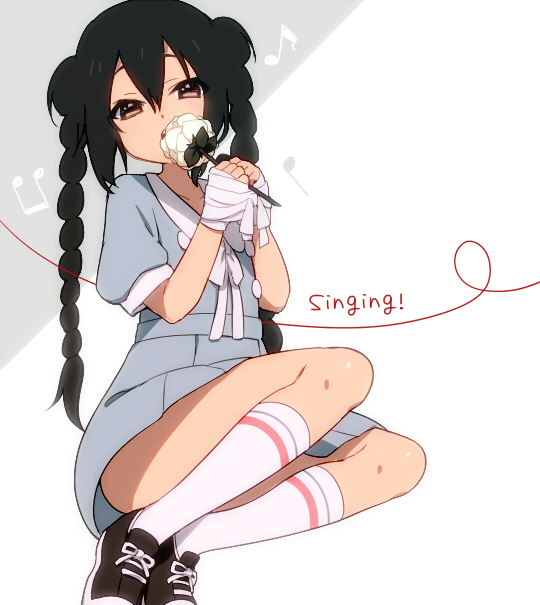 nakano azusa (k-on! and 1 more) drawn by rococolove
