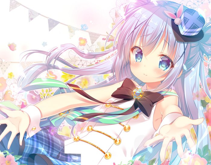 kafuu chino (gochuumon wa usagi desu ka?) drawn by mitsumomo_mamu