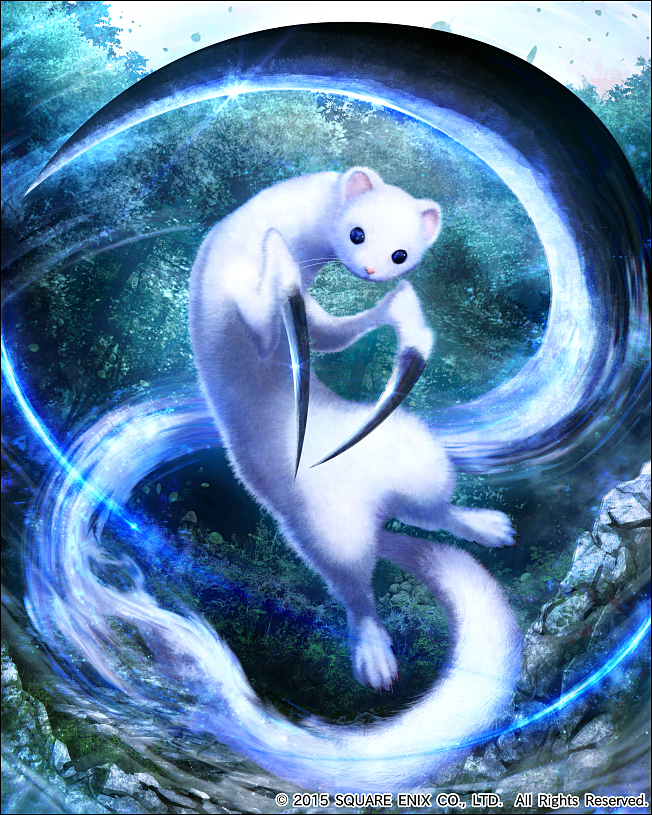kamaitachi (final fantasy and 1 more) drawn by k-suwabe