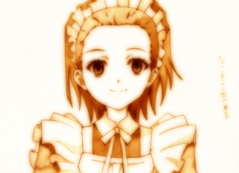 tsuchimikado maika (toaru majutsu no index) drawn by godees