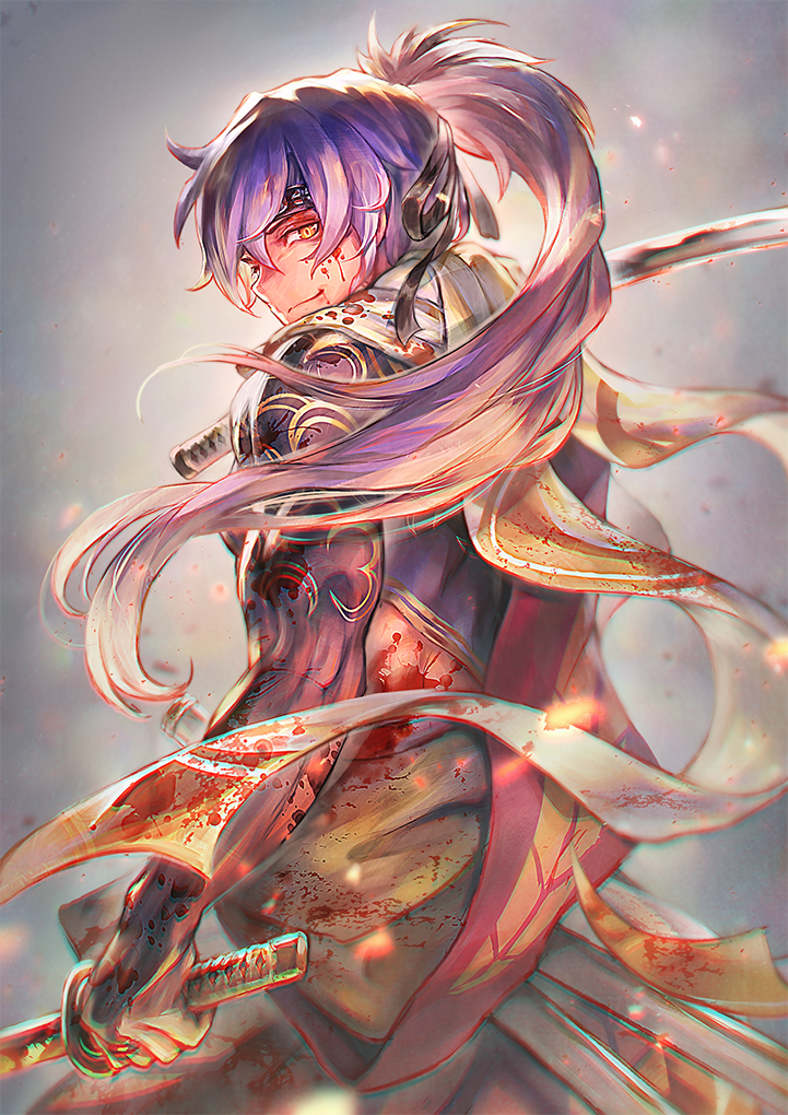 okada izou (fate and 1 more) drawn by hangetsuban_sonshou
