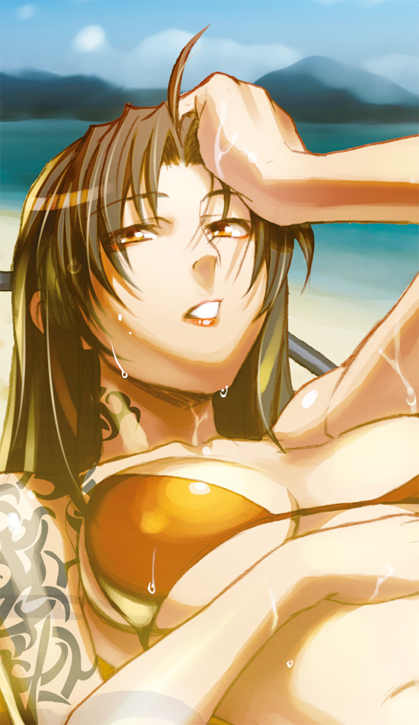 revy (black lagoon) drawn by agua-verde and hiroe_rei