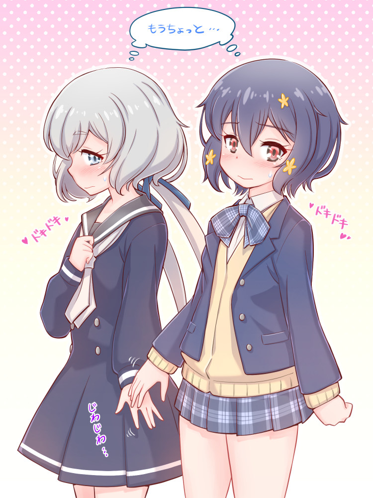 konno junko and mizuno ai (zombie land saga) drawn by studiozombie