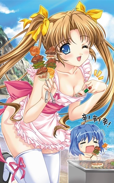 nakazato hikari and shindou mutsuki (lamune and 1 more)