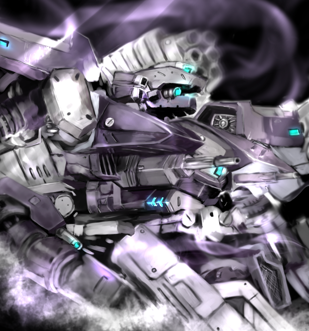 zinaida and fascinator (armored core and 1 more) drawn by yossy_project
