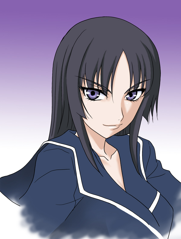 isayama yomi (ga-rei and 1 more) drawn by misnon_the_great