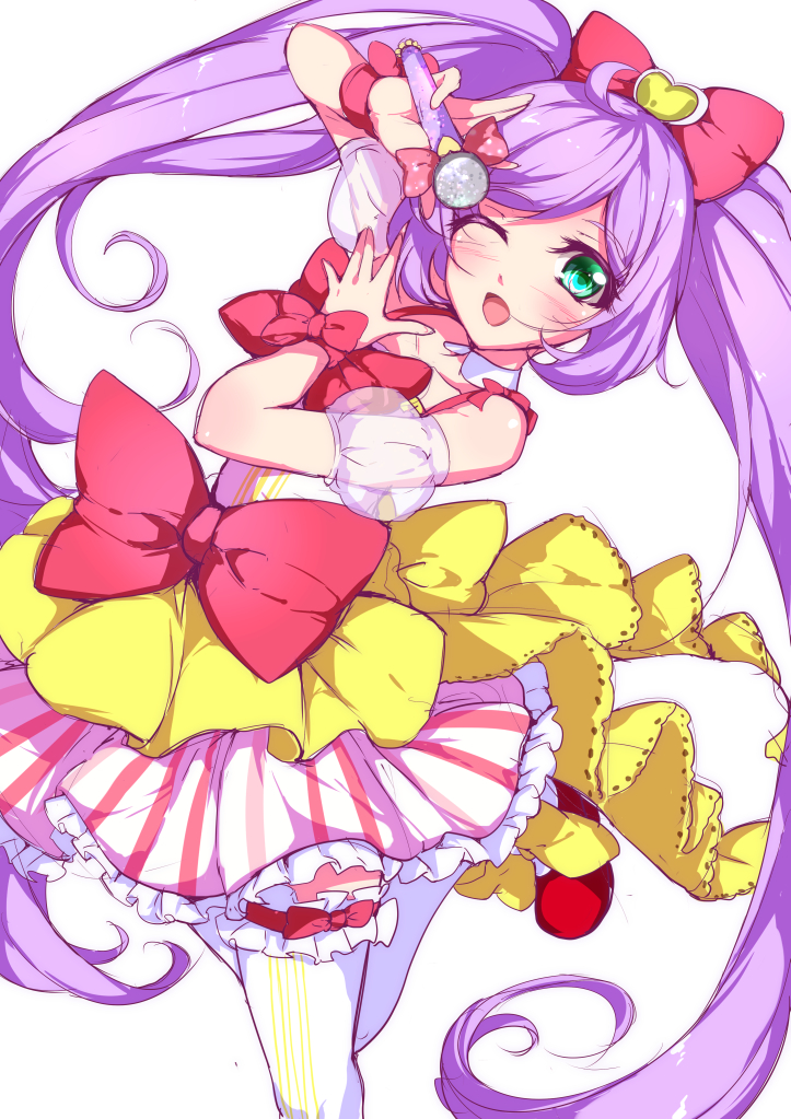 manaka laala (pretty series and 1 more) drawn by minamon_(vittel221)