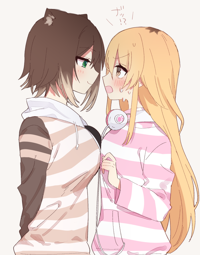 fumino tamaki and ienaga mugi (nijisanji) drawn by manio