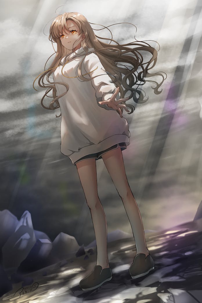 kiriha kosane (mahou shoujo madoka magica and 1 more) drawn by asukaru_(magika_ru)