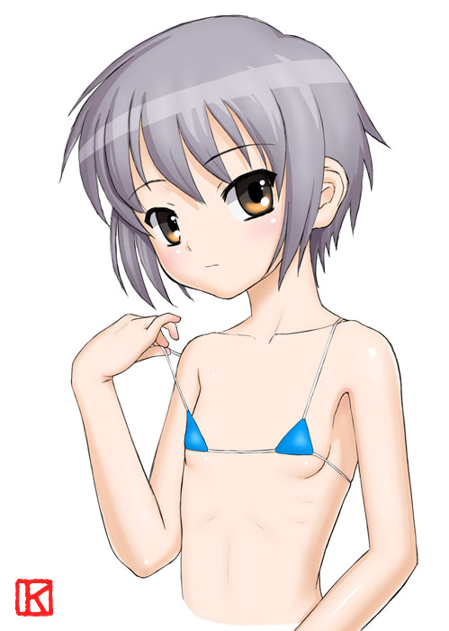 nagato yuki (suzumiya haruhi no yuuutsu) drawn by keny