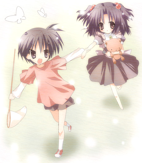 okazaki tomoya and ichinose kotomi (clannad) drawn by paco