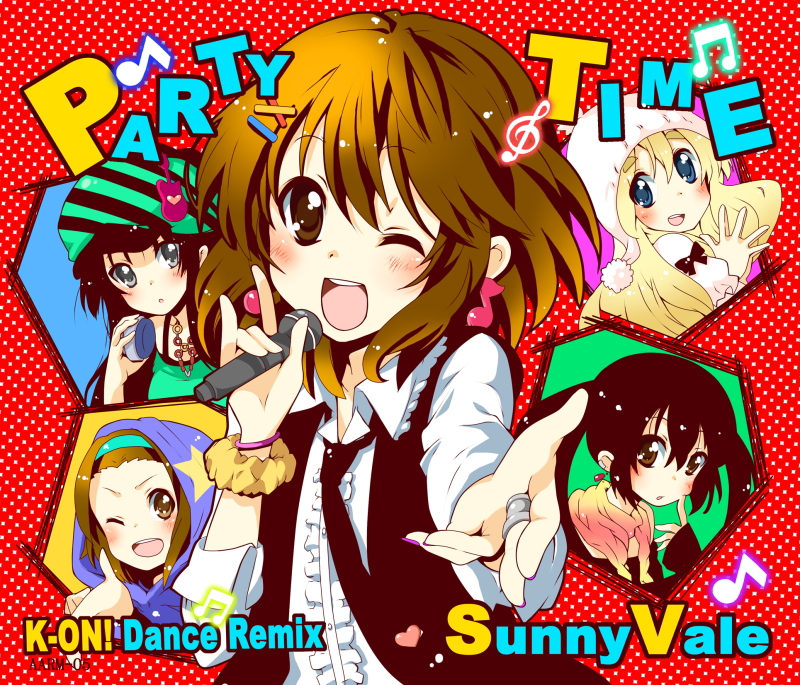 akiyama mio, nakano azusa, hirasawa yui, tainaka ritsu, and kotobuki tsumugi (k-on!) drawn by mitsuki_meia