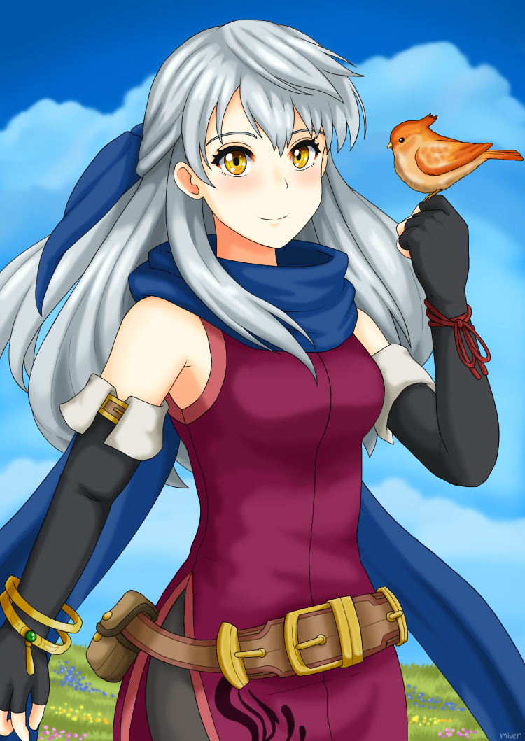 micaiah and yune (fire emblem and 1 more) drawn by miven