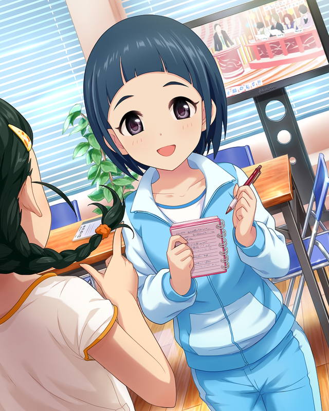 okazaki yasuha and shuto aoi (idolmaster and 1 more)