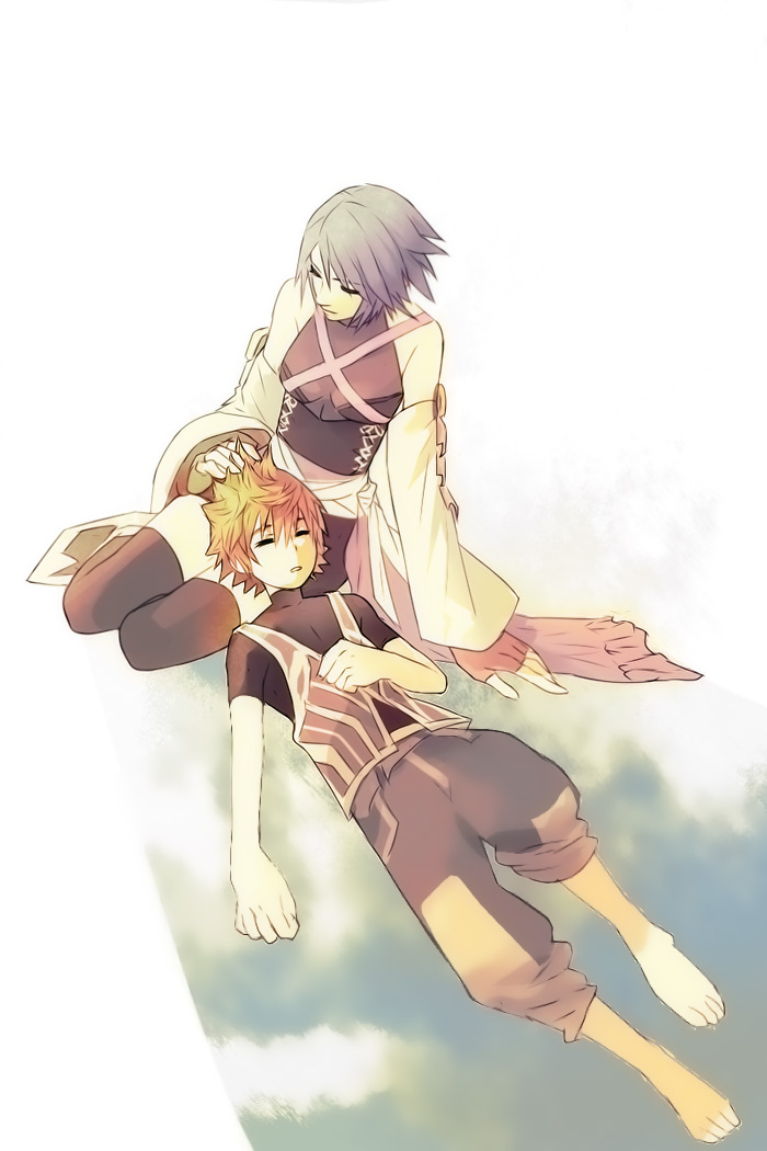 aqua and ventus (kingdom hearts and 1 more) drawn by illbewaiting