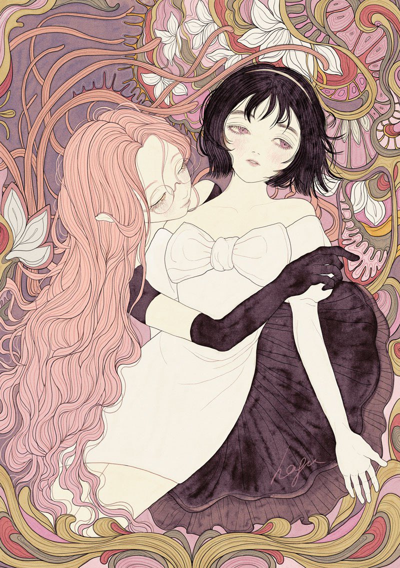 sua and mizi (alien stage) drawn by hagushka