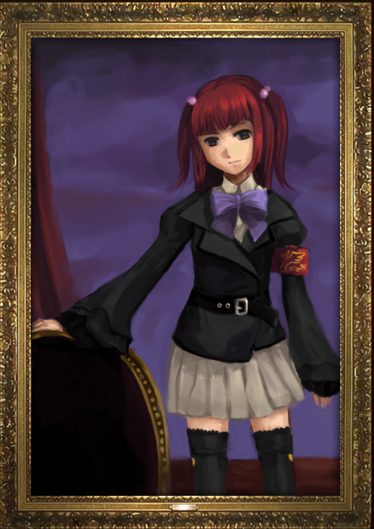 ushiromiya ange (umineko no naku koro ni) drawn by sha_(isago)