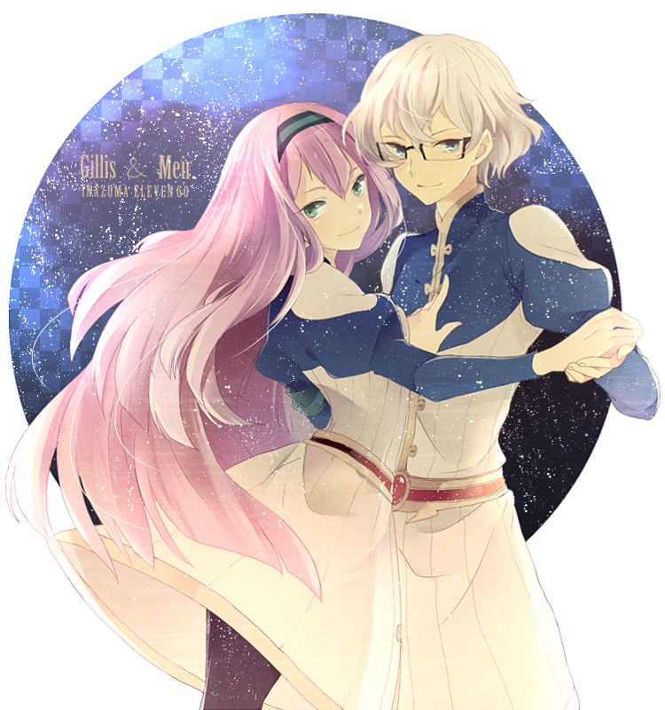 meia and gillis (inazuma eleven and 2 more) drawn by segawa_(azmch)