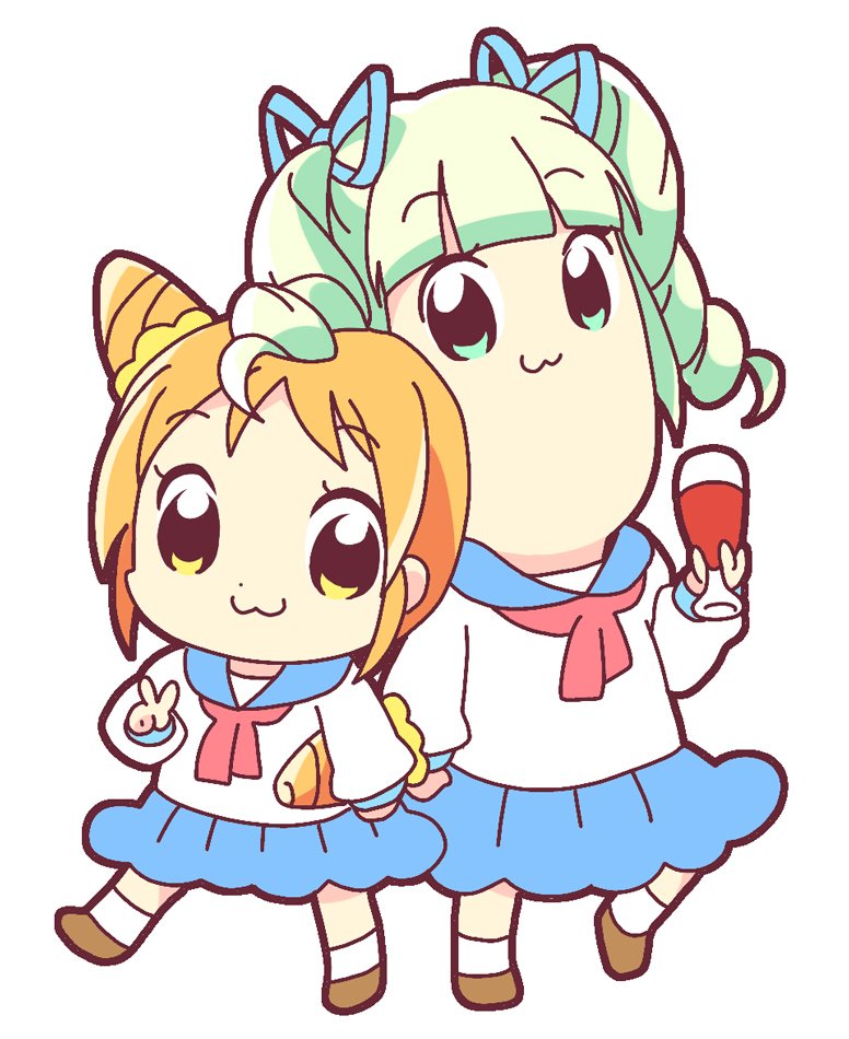 popuko, pipimi, todo yurika, and arisugawa otome (aikatsu! and 1 more) drawn by mirai_(sugar)