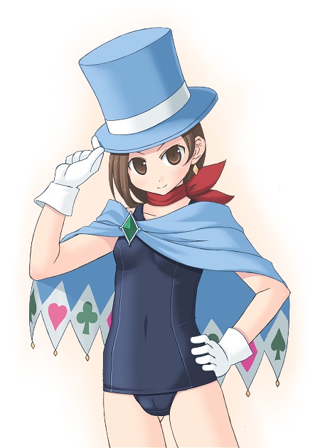 trucy wright (ace attorney and 1 more) drawn by amamiya_minato