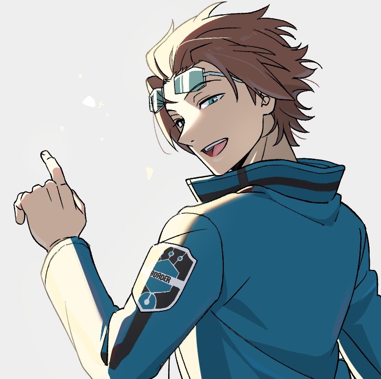 jin yuuichi (world trigger) drawn by nocchan_chicchi
