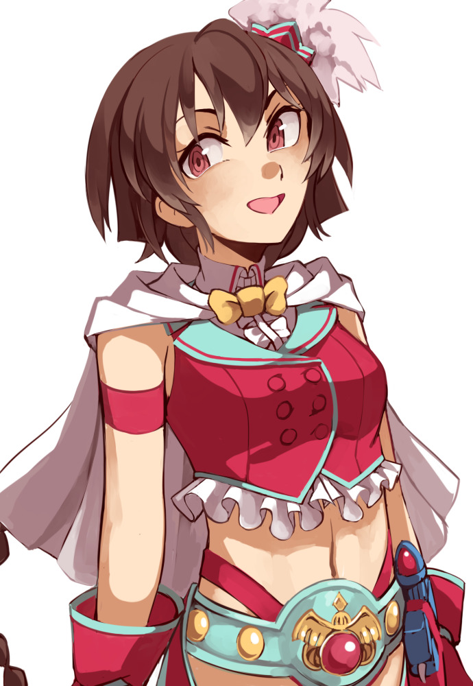 mao himika (mahou shoujo madoka magica and 1 more) drawn by moomoofoo