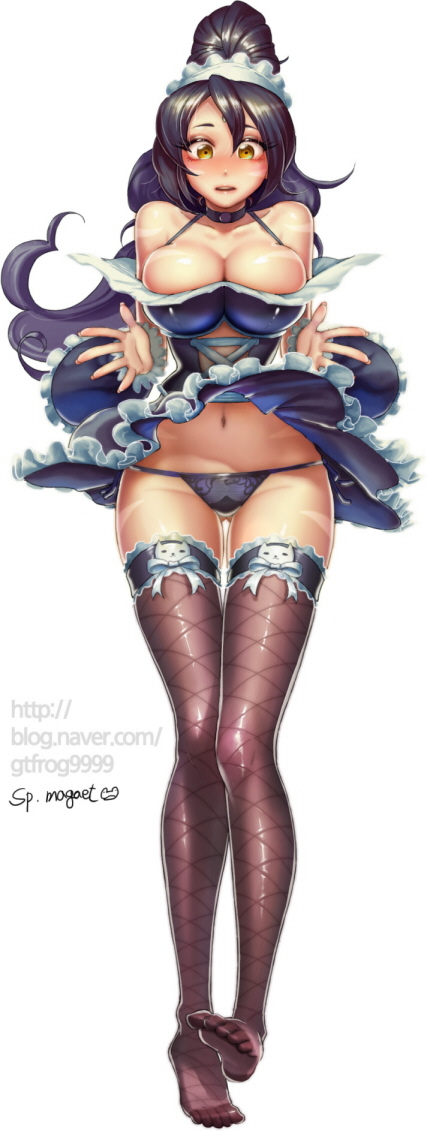 nidalee and french maid nidalee (league of legends) drawn by gtfrog9999