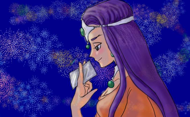 minea (dragon quest and 1 more) drawn by paronna
