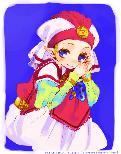 princess zelda and young zelda (the legend of zelda and 1 more) drawn by mitsubachi_koucha
