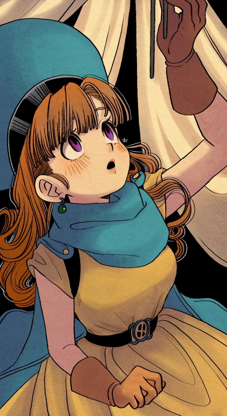 alena (dragon quest and 1 more) drawn by okita_(sukult_4)