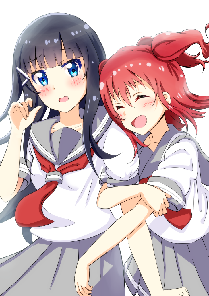 kurosawa dia and kurosawa ruby (love live! and 1 more) drawn by 0141zucker