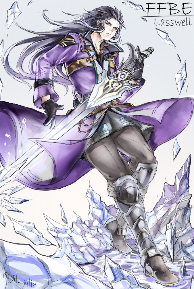 lasswell (final fantasy and 1 more) drawn by julia_yit