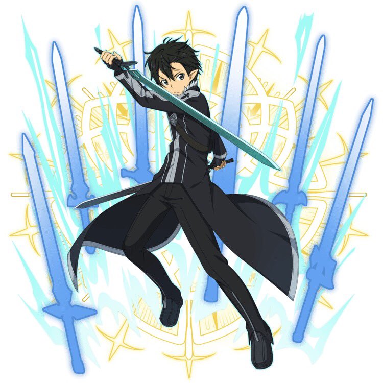 kirito (sword art online and 2 more)