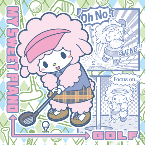 my sweet piano (sanrio and 1 more) drawn by namima_usagi