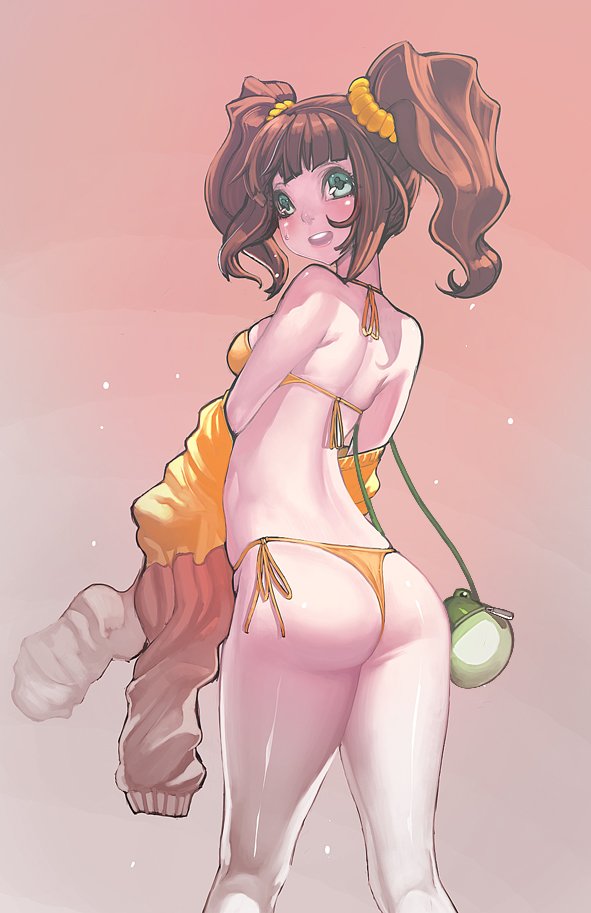 takatsuki yayoi (idolmaster and 1 more) drawn by jeffr