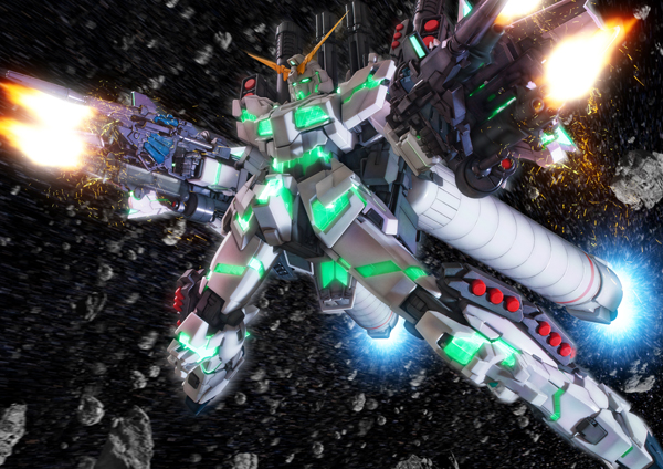unicorn gundam and full armor unicorn gundam (gundam and 1 more) drawn by robographer