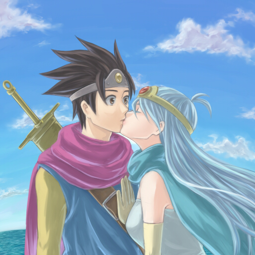 sage, roto, and hero (dragon quest and 1 more) drawn by iochi_(kotan)