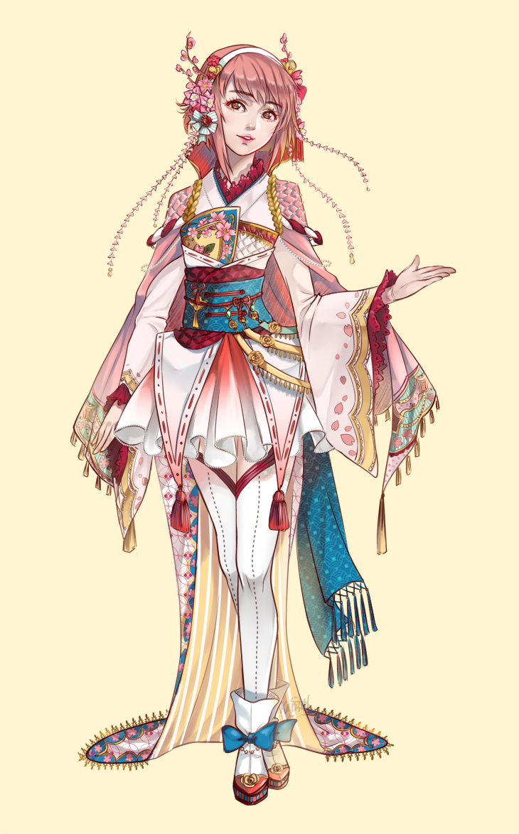 sakura (fire emblem and 1 more) drawn by kairiwhisper