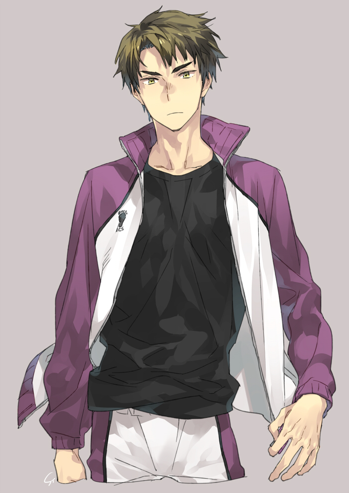 ushijima wakatoshi (haikyuu!!) drawn by toujou_sakana