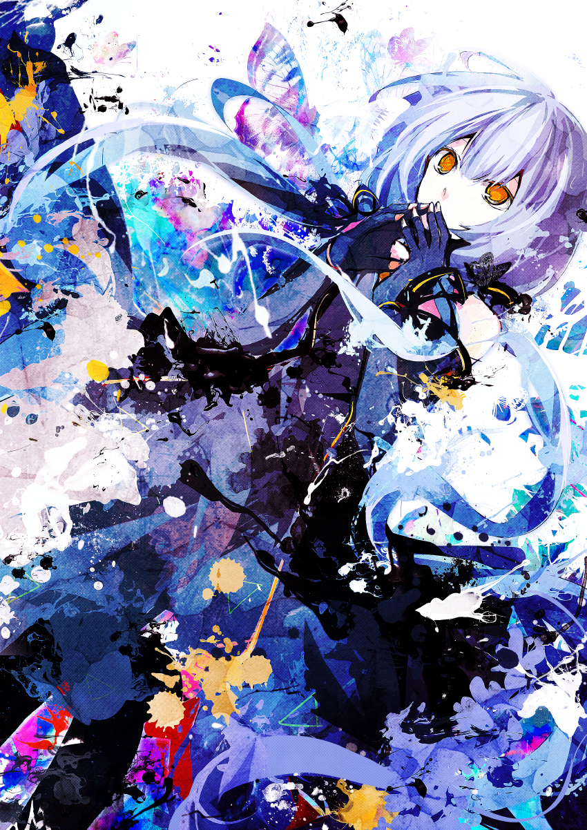 xingchen (vocaloid and 1 more) drawn by ruuya_higashino
