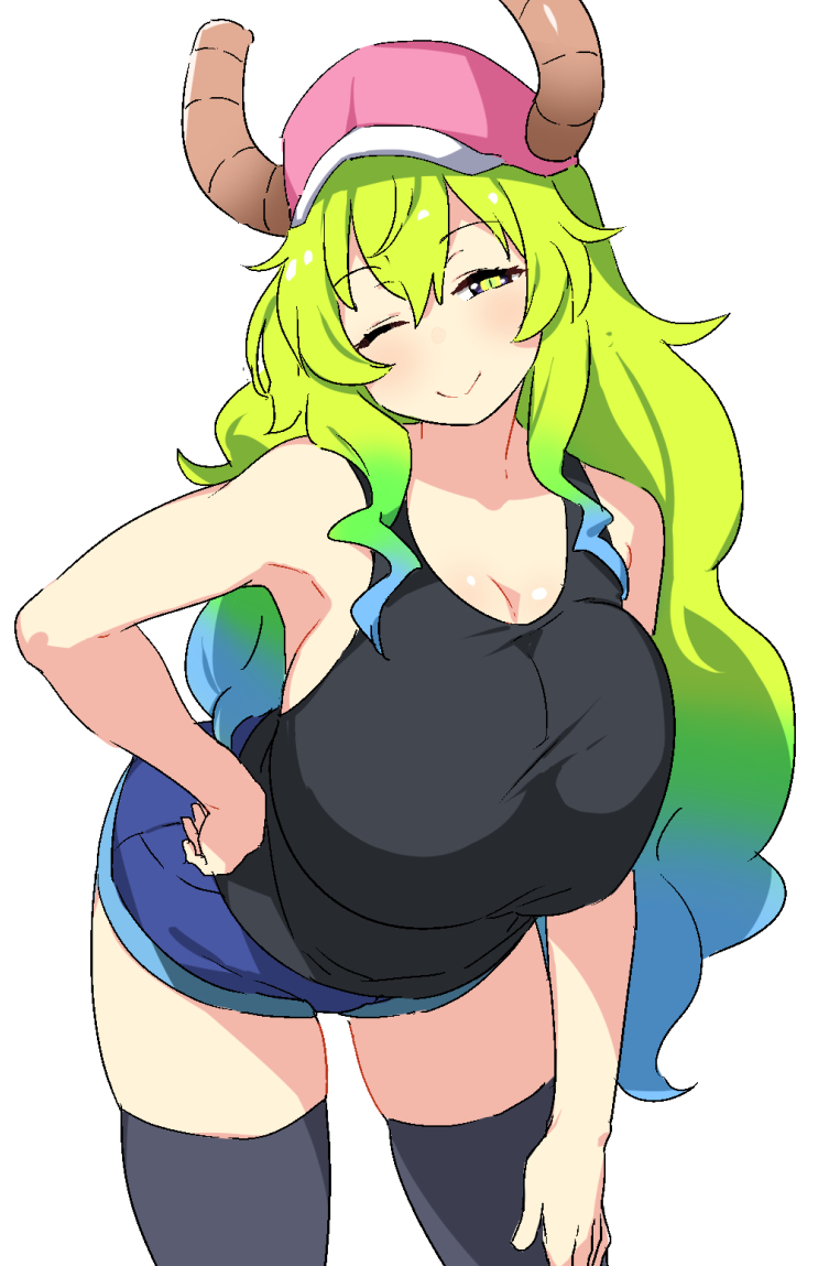 lucoa (kobayashi-san chi no maidragon) drawn by bonbas24