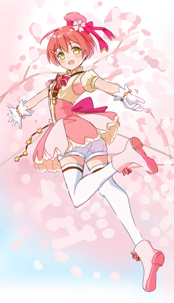hoshizora rin (love live! and 1 more) drawn by sa(bannane)k