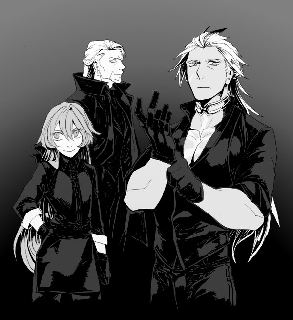 astolfo, siegfried, and vlad iii (fate and 1 more) drawn by mine_(odasol)