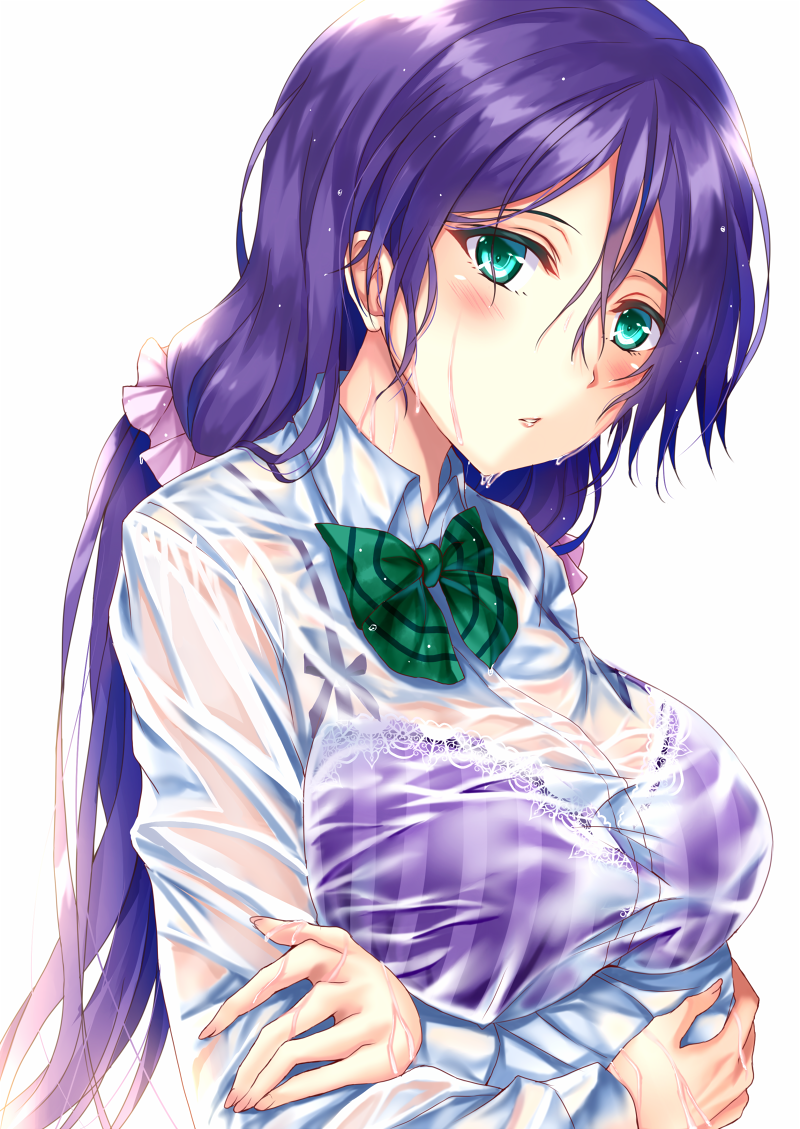 tojo nozomi (love live! and 1 more) drawn by morizono_shiki