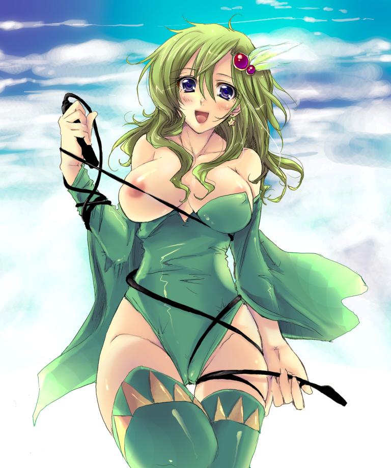 rydia (final fantasy and 1 more) drawn by flieger
