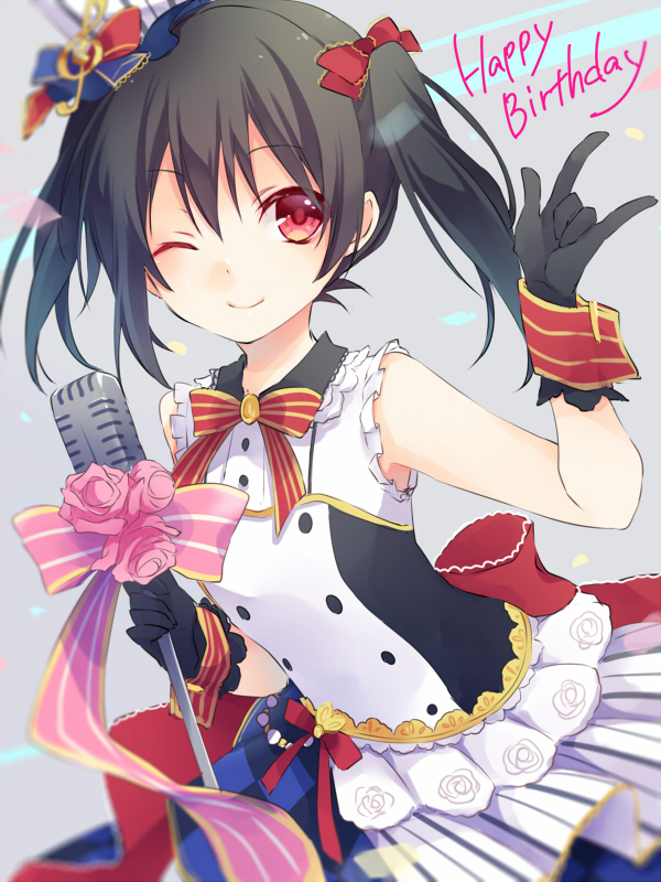 yazawa nico (love live! and 2 more) drawn by kuroi_(liar-player)